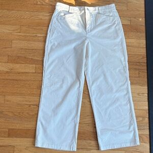 Madewell Cream Corduroy Pants